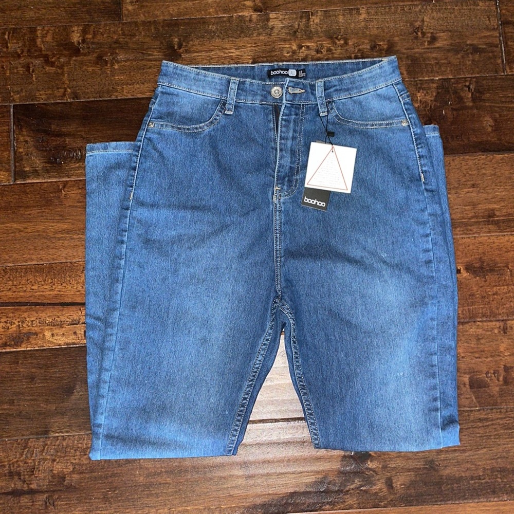 Denim bottoms brown stitching